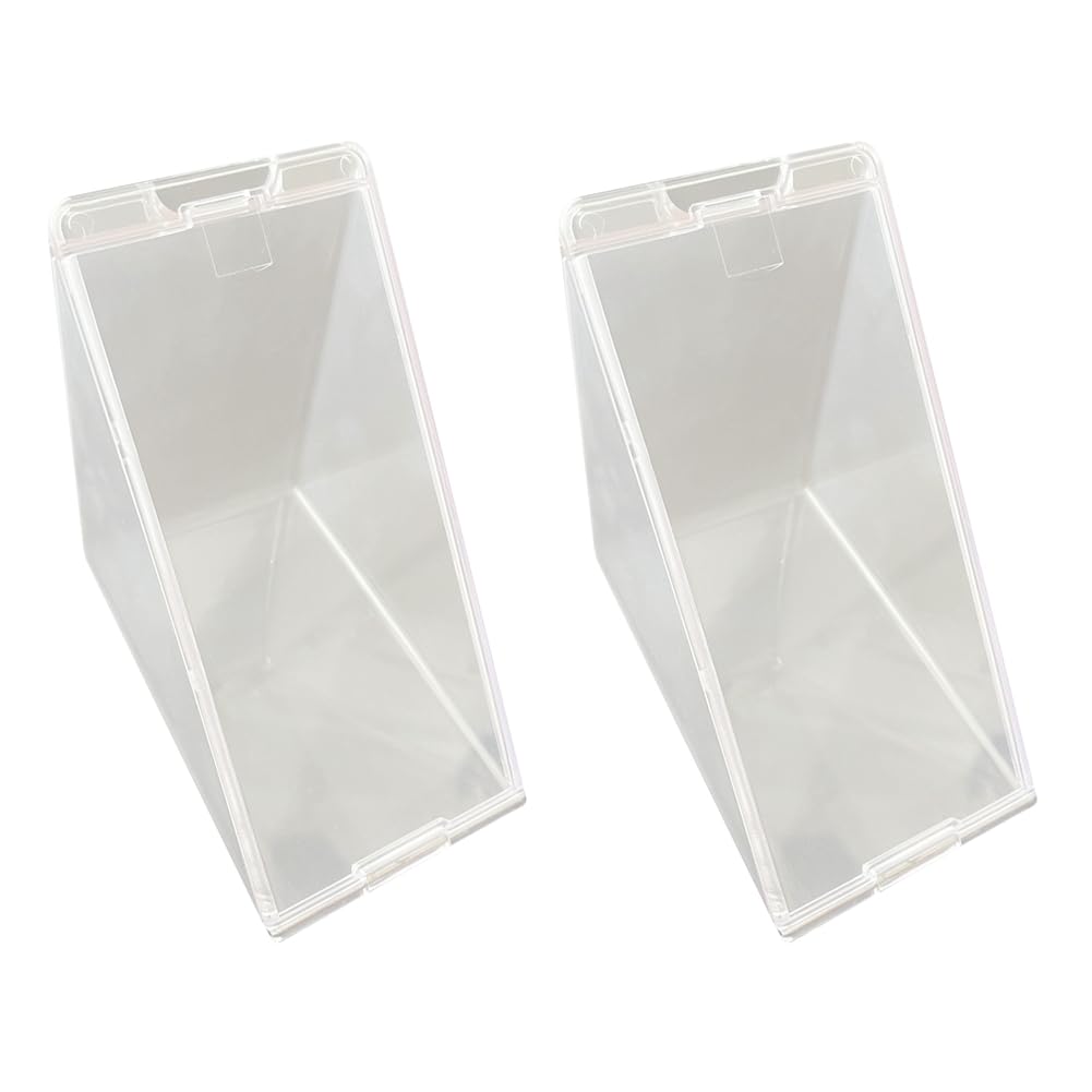 CTRLZS Triangle Sandwich Container Reusable Washable Sandwich Box Clear Sandwich Boxes 2PCS