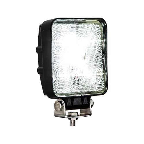 Lámpara LED Flood Light Cuadrada de 4 Pulgadas Negra miniatura 2
