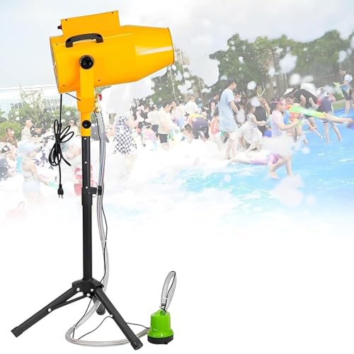 Lanzador de burbujas de 1000 W ideal para parques de atracciones y niños