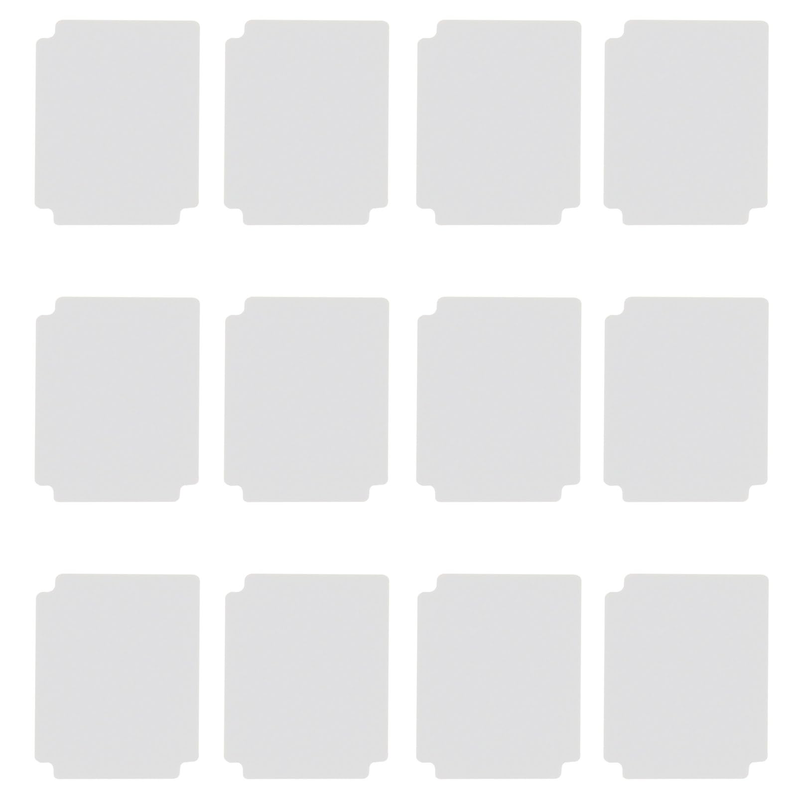 12-Pack Multicolor Card Dividers - 3.6x2.7 Inch Plastic Dividers For Trading Cards, Sports Cards & Games - View #3