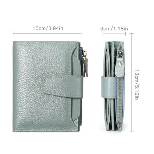 Leather Women's Purse Women's Short Multi-functional Coin Purse Driver's License Wallet4