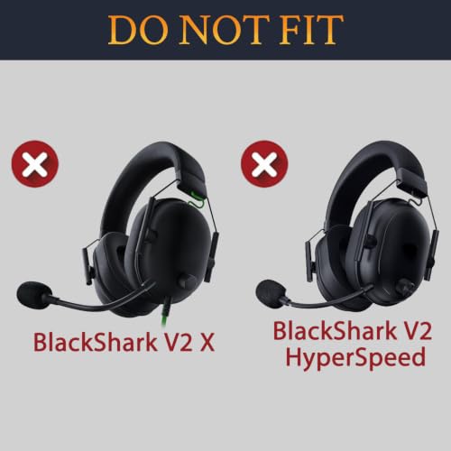 Image of SOULWIT Cooling Earpads for Razer BlackShark V2 /V2 Pro - Black