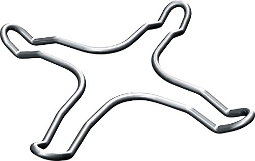 Bosch HEZ298114 Zubehör für Kochfelder, Espressokreuz, für Kochgeschirr mit Bodendurchmesser kleiner 12 cm, für Espressokannen, kleine Töpfe und Pfannen