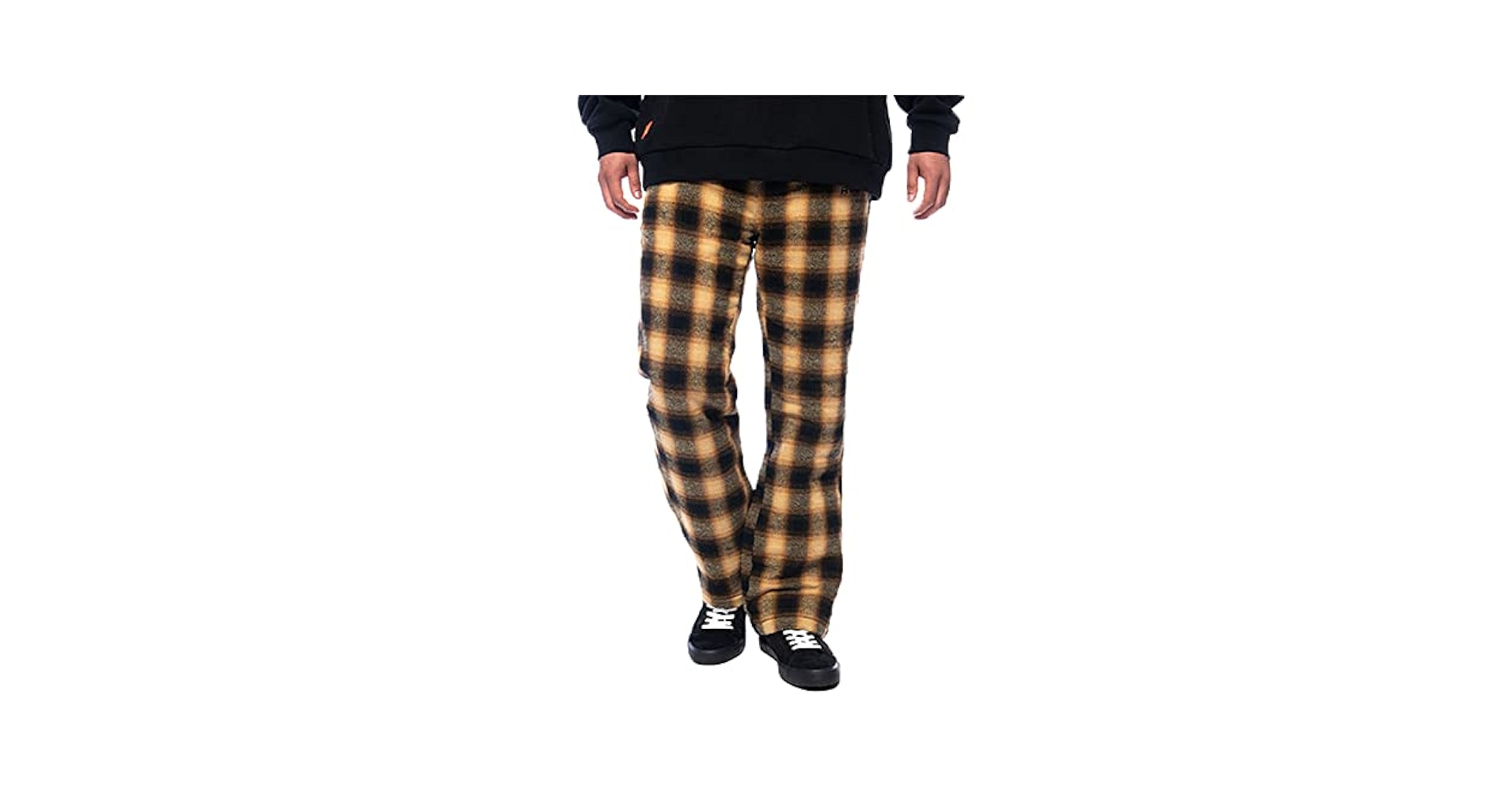 新品 RVCA ルーカ M チェック イージー パンツ ブラウン Amazon | RVCA(ルーカ) メンズ PAN チェック パンツ チノ