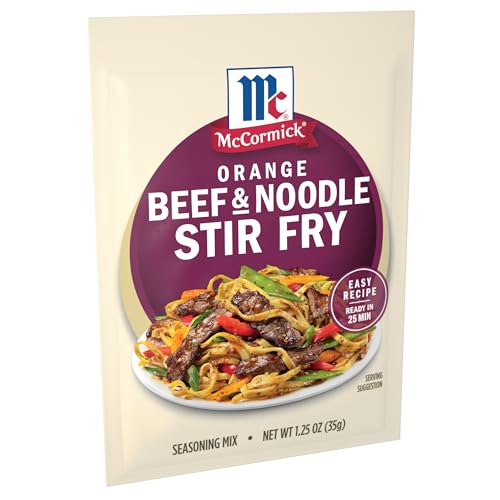 McCormick Seasoning Mix, Orange Beef & Noodle Stir Fry, Lo