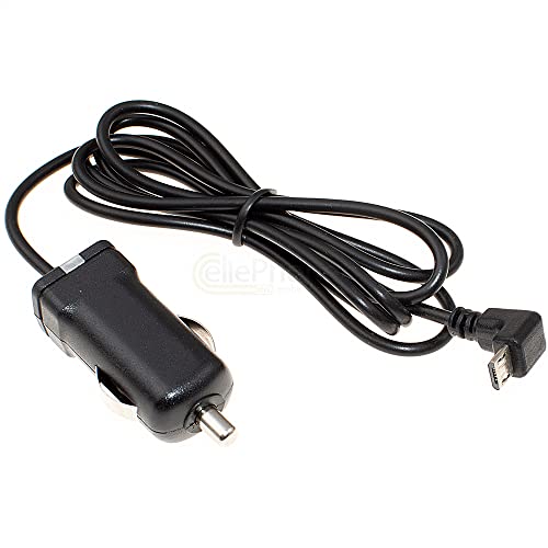 cellePhone Kfz-Ladekabel 1A für Tomtom Go 40 400 50 5000 5100 520 5200 60 600 6000 610 620 - Start 20 25 40 42 50 52 60 62 - Abgewinkelter Stecker cellePhone Kfz-Ladekabel 1A für Tomtom Go 40 400 50 5000 5100 520 5200 60 600 6000 610 620 - Start 20 25 40 42 50 52 60 62 - Abgewinkelter Stecker