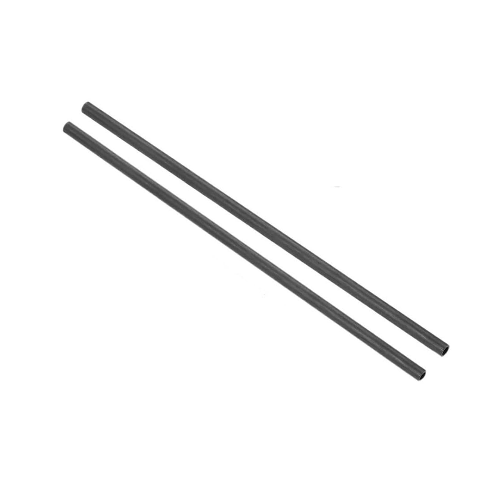 8 szt. 500 mm rur z czarnego włókna węglowego 3K, włókno o wysokiej wytrzymałości do quadrocopterów i multicopterów(10mmX6.1mm)