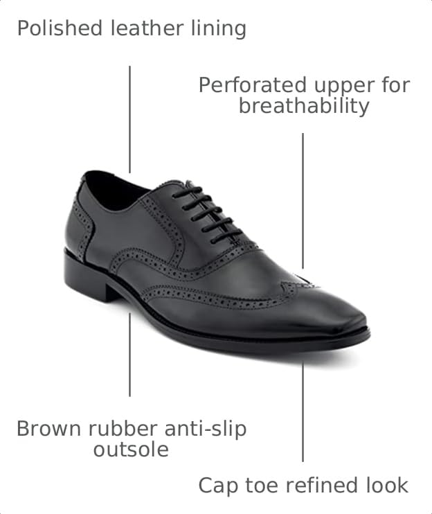 Image of Asher Green AG100 - Men's Dress Shoes - Genuine Calf Leather Wingtip Oxfords - Two Tone and Multi Tone Mens Dress Shoes