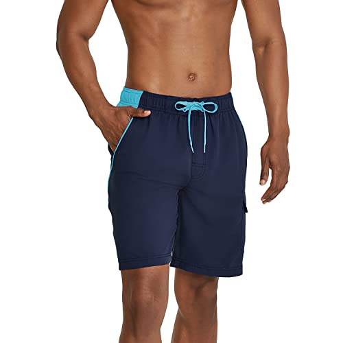 Image of Speedo Men's Marina Sport Volley, Knee Length Swim Trunk