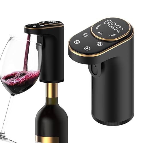 Image of Mr.Shield 9SE9 4th Generation Smart Digital Electric Automatic Peg Measurer, Liquor Alcohol Whiskey Wine Decanter Aerator Drink Dispenser Pourer & Bar Accessories | 1 to 999 mL | Gifts for Men, Women