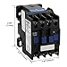 Baomain 3-Pole AC Contactor CJX2-1210 – 110VAC Coil, 3NO+1NO Auxiliary, 660V 3-Phase, DIN Rail Mount,for Motor Starters, Pumps, and Industrial Control Panels