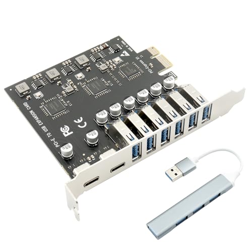 Adaptateur PCIe vers USB 3.0 Organiser son Bureau Télétravail sans Hub Externe