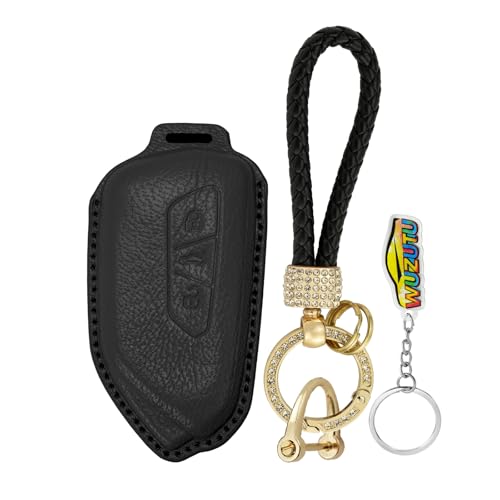 Protection clé cuir souple Golf 8 haute qualité cousu main
