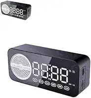 Mini Caixa de Som Bluetooth Com Relógio Despertador, AD-520