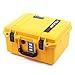 Yellow & Black Pelican 1507 air case. Comes with Foam.
