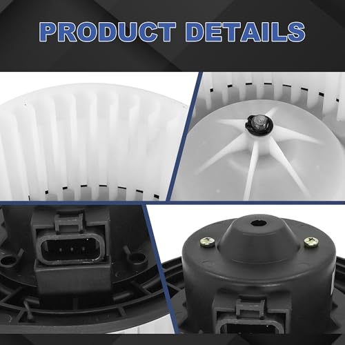 Image of PartsFlow AC Heater Blower Motor With Fan Cage For 2002-2005 Buick LeSabre For 2002-2005 Cadillac DeVille /Seville For 2002-2003 Oldsmobile Aurora For 2002-2005 Pontiac Bonneville 700110