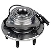KUSATEC 515096 Front Wheel Bearing and Hub Assembly Fit For Cadillac Escalade ESV EXT, for Chevy Avalanche/Silverado Suburban 1500/Tahoe, GMC Sierra 1500 Yukon XL, 6 Lugs w/ABS