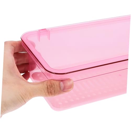Essstäbchenhalter mit Deckel – Abtropf-Besteckbox aus Kunststoff Geschirrkorb & Abtropfschale für Utens Küche Platzsparende Abtropfschale