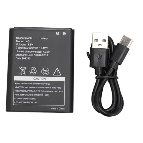 Image of 300Mbps High Speed Color Screen 4G LTE Modem Mobile Router for Laptop Tablet, Secure Encrypted Portable Travel Hotspot for Up to 10 Devices