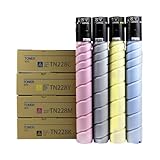 Compatibilité du modèle d'imprimante : les cartouches de toner TN228 sont adaptées pour les modèles d'imprimante Konica Minolta C226i C266i C286i, et les modèles de toner compatibles A9HN182, A9HN482, A9HN382, A9HN282 conviennent bien aux petits bureaux, bureaux à domicile et aux petites entreprises