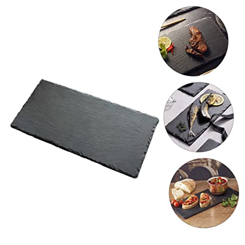Platos rectangulares de pizarra Alipis 2 piezas miniatura 2