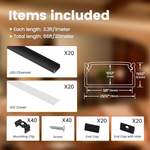 Tira LED RGB Alta Densidad 5M con Difusor de Aluminio miniatura 3