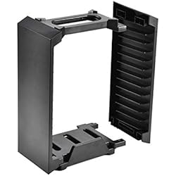 Ventilador Ahorrador DELURA Soporte de Almacenamiento for PS4, Estante for Discos de Juegos Que Ahorra Espacio, fácil de Usar, Buena ventilación for PS4/62