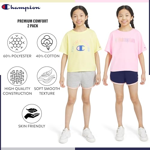 Image of Champion girls Champion Girls Athletic Short Sets