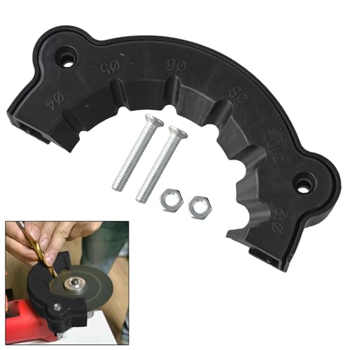 Tidevib Amoladora y afiladora multifuncional de 3 a 12 mm para carpintería y metalurgia, soporte de plástico con función de amoladora angular
