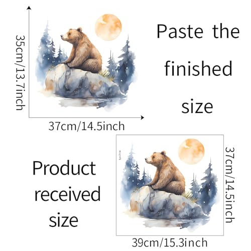 Vinilo Decorativo Brown Bear de Sacinora miniatura 4