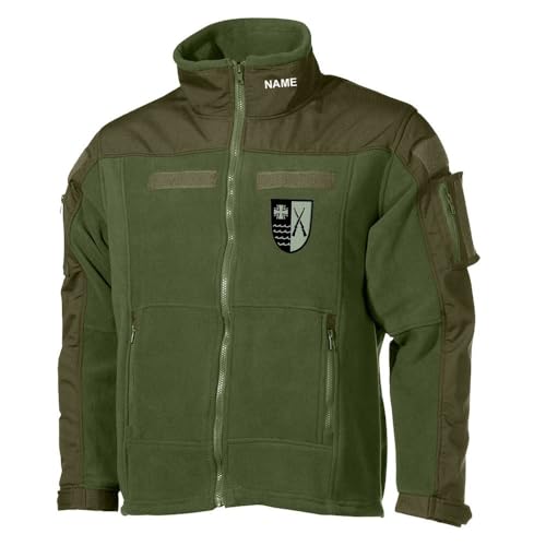 Veste polaire de protection intérieure militaire brodée Bundeswehr #46417