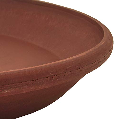 Psw Ap25Tc Single Saucer, 10-Inch, Terra Cotta Color, 10 Inch #TOP2