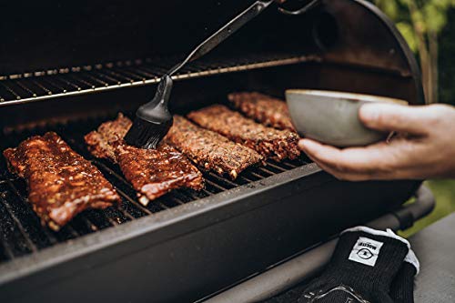 Grillpinsel Moesta BBQ 19310 mit abnehmbarem Silikonkopf