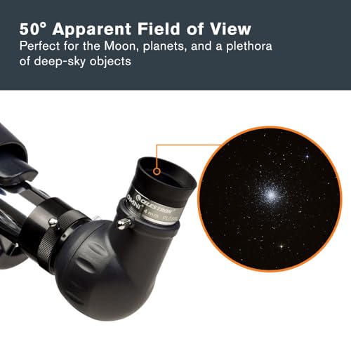 Celestron 93316 Omni Series 1.25 inch / 4mm Eyepiece, Black/Silver