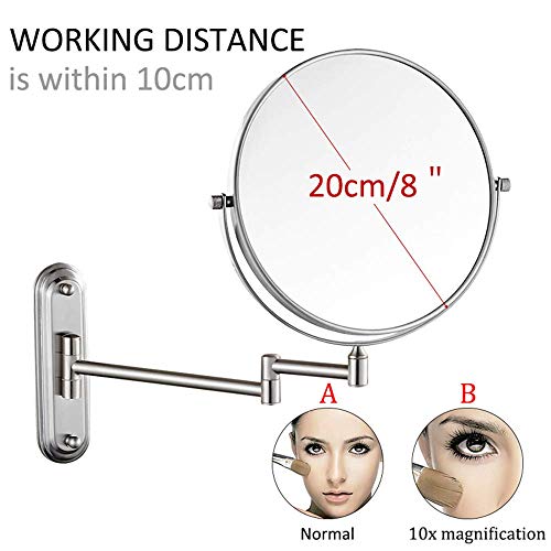 Miroir salle de bain extensible double face pour votre routine soin - 3