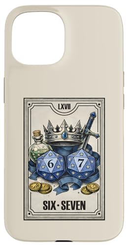 67 Six Seven Meme ���B���e�[�W RPG �_�C�X�{�[�h �Q�[�}�[ �^���b�g�J�[�h �X�}�z�P�[�X iPhone 15 �p