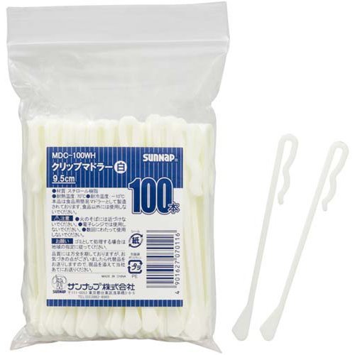 Sunnapサンナップクリップマドラー 100本入り