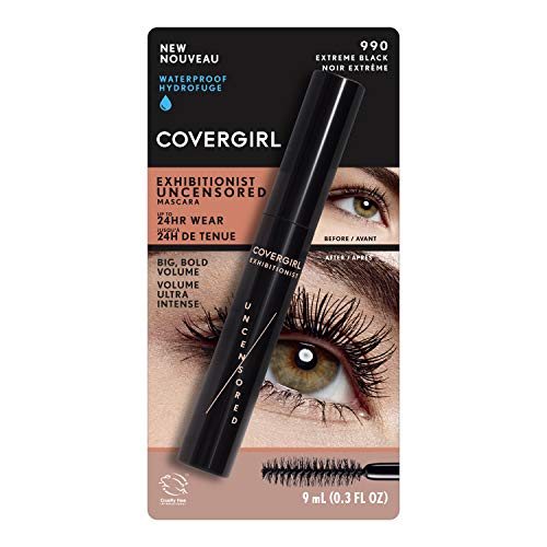 COVERGIRL Exhibitionist Uncensored Waterproof Mascara, Extreme Black - image 3