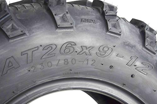 Kenda Bear Claw EVO ATV UTV All Terrain Mud Bearclaw Tires with Bottle Opener Keychain 4 Pack Set (26x9-12 Front 26x11-12 Rear) - Thumbnail 6