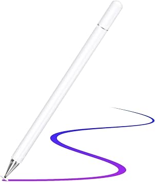 m.tk moveteck iPad 10,9 10. Nesil Uyumlu Dokunmatik Stylus Kalem, Diskli, Beyaz