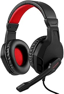 NUBWO U3 3.5mm Gaming Headset for PC, PS4, PS5, Laptop, Xbox One, Mac, iPad, Switch Games, Computer Game Gamer Over Ear Flexible Microphone Volume Control with Mic