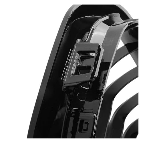 Parrilla parachoques delantera de riñón negra para coche Serie 1 F20 F21 LCI 2015 a 2017 3