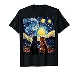 Van Gogh Starry Night Cats Outfit Kids Boys Girls