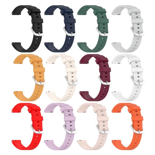 Silicone Band for 2 Replacement Wrist Band Quick Release Belt Band Sweatproof Bracelet Wear Resistance Flexible Belt 7
