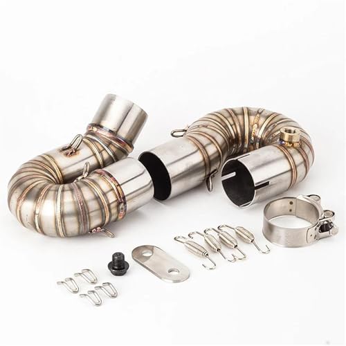 Silencieux d'échappement pour CBR1000RR 2008-2016 avec tube de raccord intermédiaire en inox