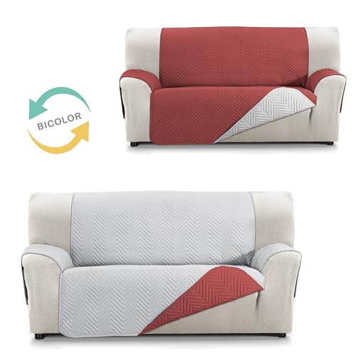 Martina Home Milano 4-Sitzer XL gepolsterter Sofabezug – Rot/Grau