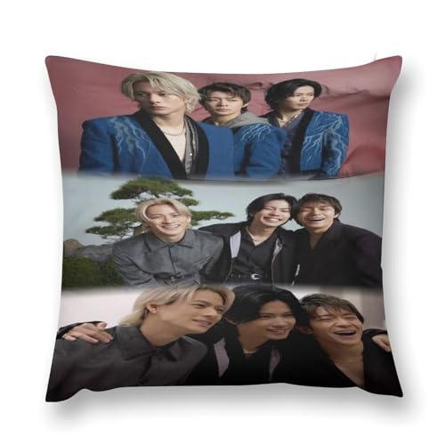 Number_i 平野紫耀47 抱き枕カバー クッションカバー インテリア グズ い背当て飾り 座布団 置物 抱きまくら 18 "x18 "