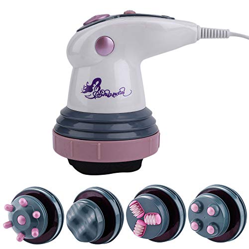 Boshen Anti Cellulite Massager Handheld Electric Fat Remover Burner 4 Massage Heads
