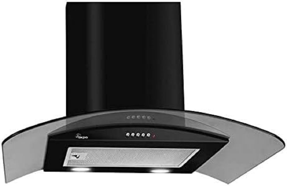 Campana extractora silenciosa AKPO WK-4 Largo ECO 60 de piel para evitar humos en casa
