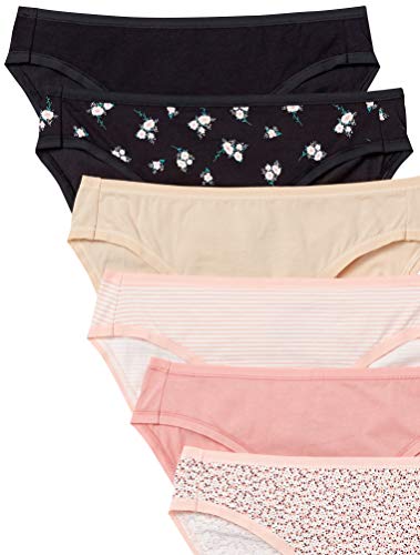 Image of Amazon Essentials Women's Cotton Spandex Bikini Brief Underwear (Available in Plus Size)